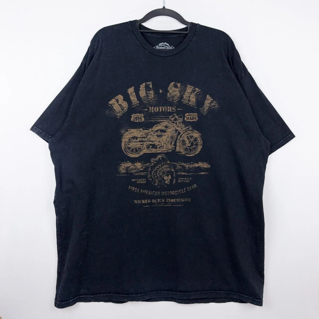 Wicked Quick Big Sky Motors Graphic Tee XXL